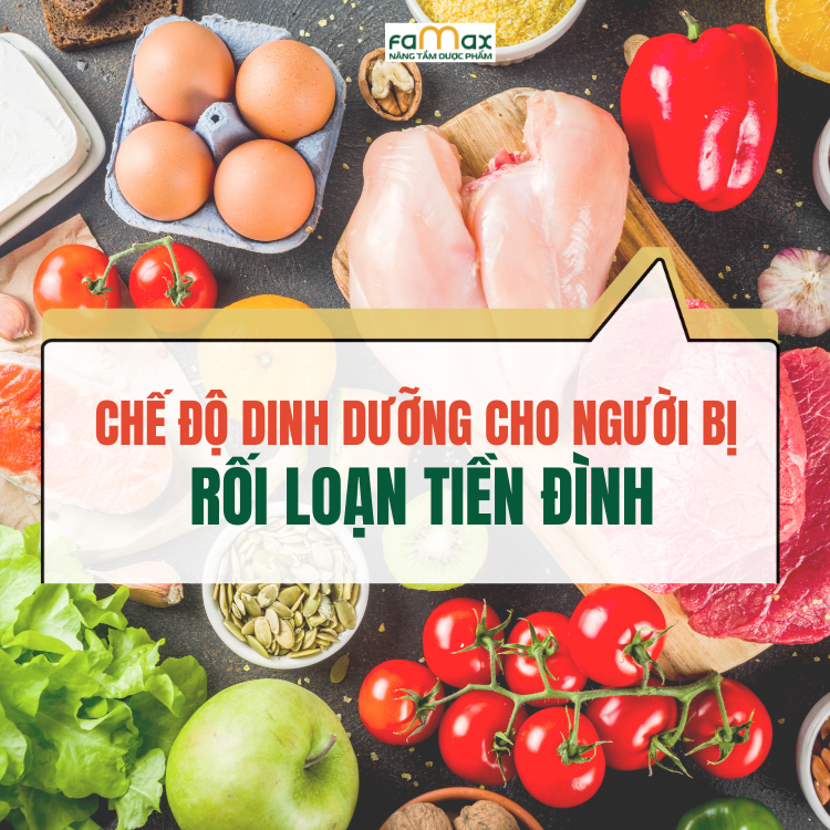 Chế độ Dinh Dưỡng Cho Người Bị Rối Loạn Tiền đình