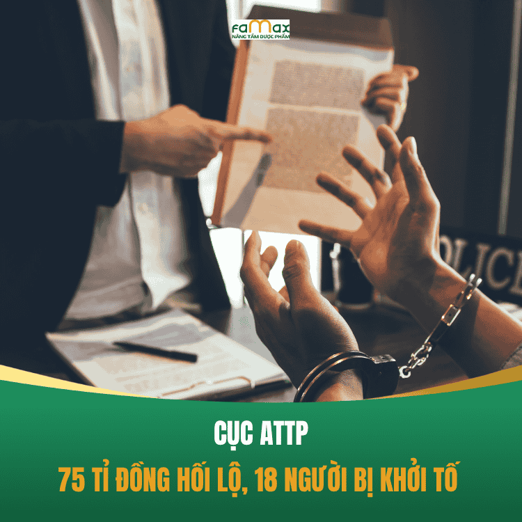 75 tỉ từ nhận hối lộ của Cục ATTP