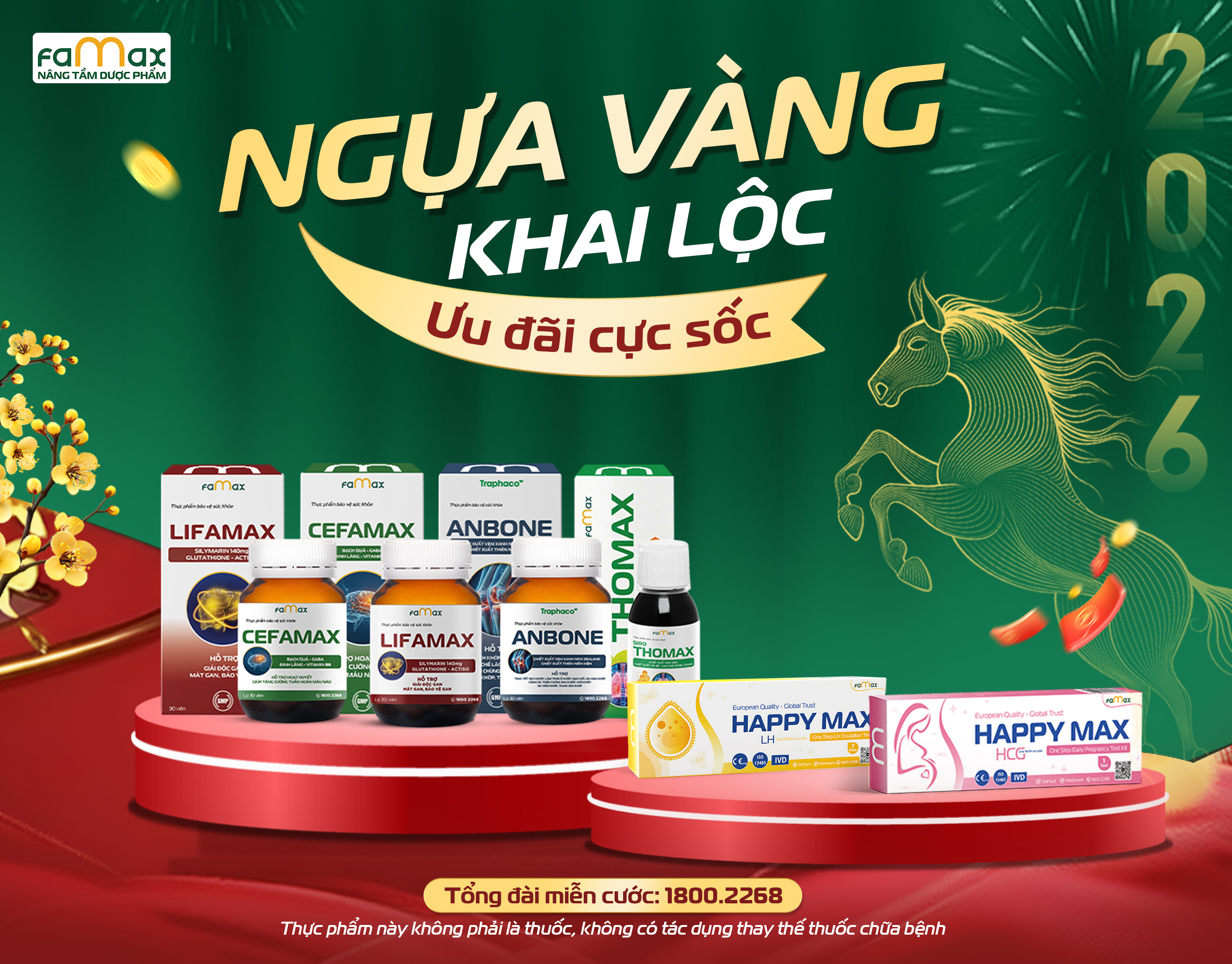 Tablet Ngựa Vàng Khai Lộc Copy