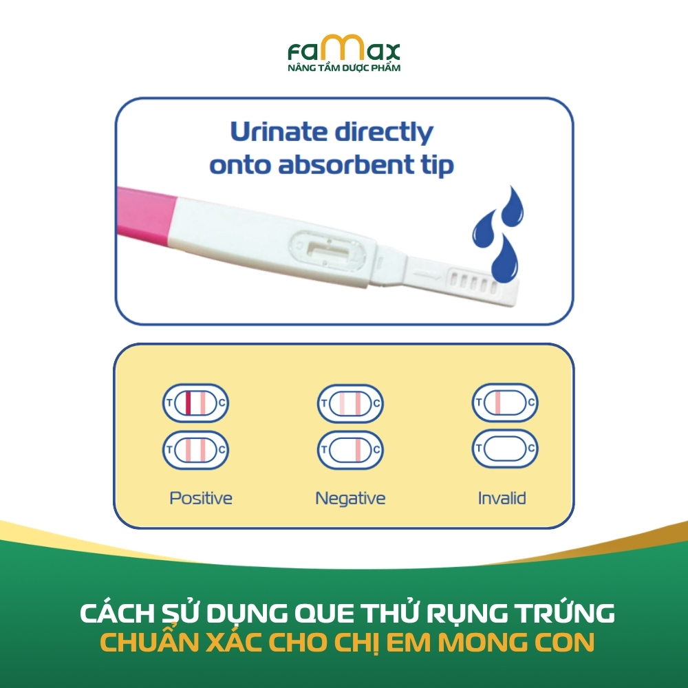 Cách Sử Dụng Que Thử Rụng Trứng Chuẩn Xác Cho Chị Em Mong Con