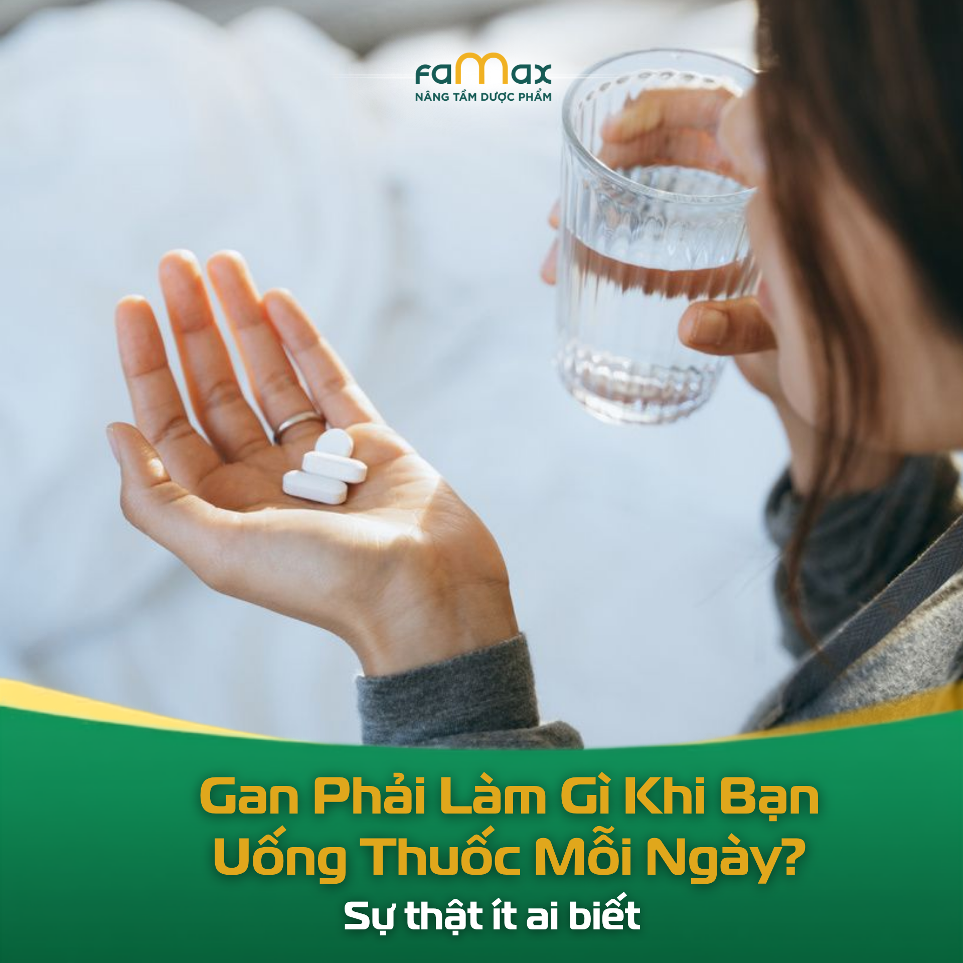 Uống thuốc mỗi ngày